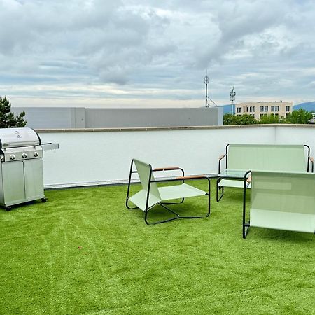 220 Qm Penthouse Wohnung Mit Fahrstuhl - Ohne Spa Mannheim Ngoại thất bức ảnh